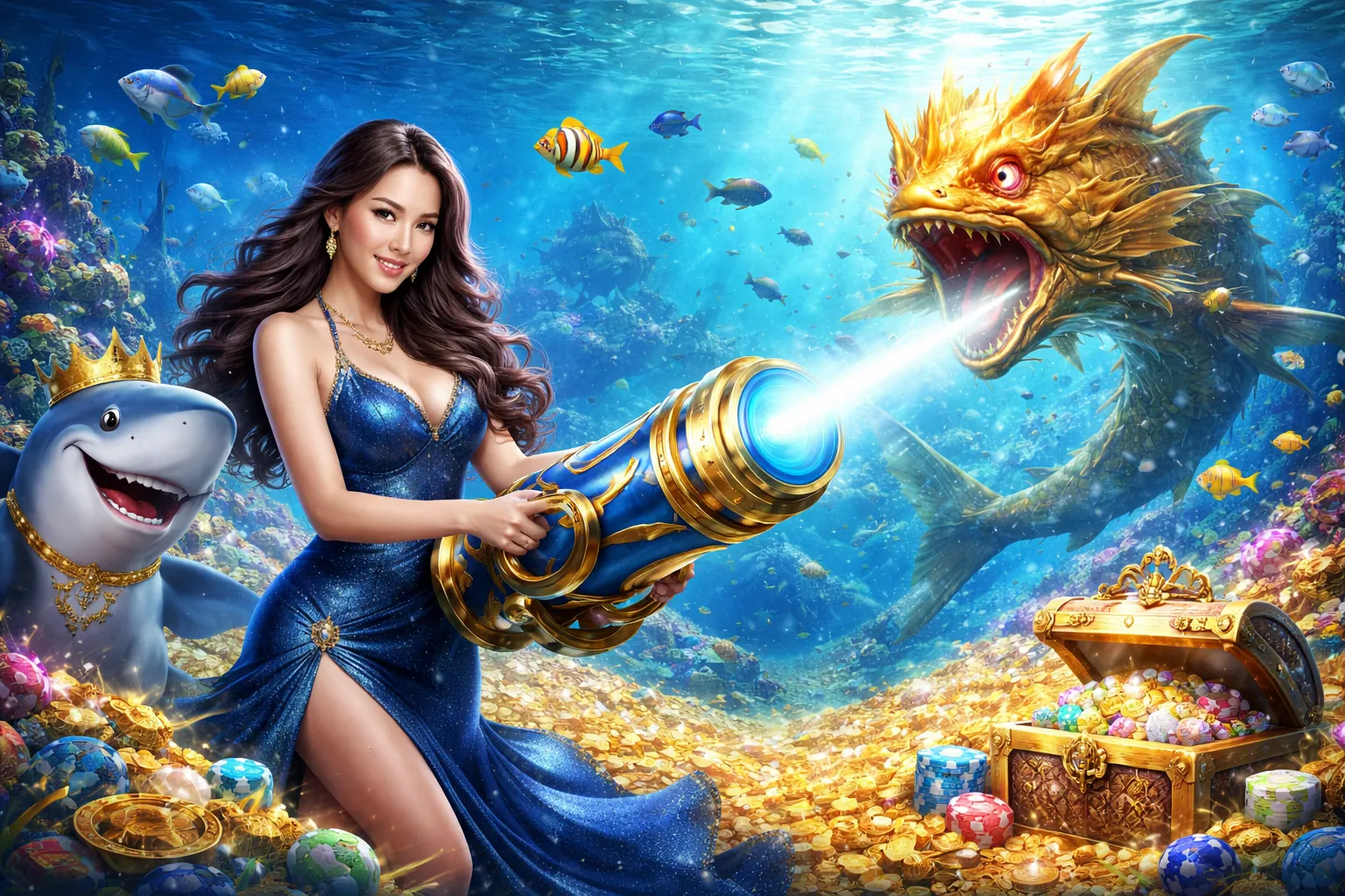 Cầu thủ bóng rổ đang úp rổ mạnh mẽ